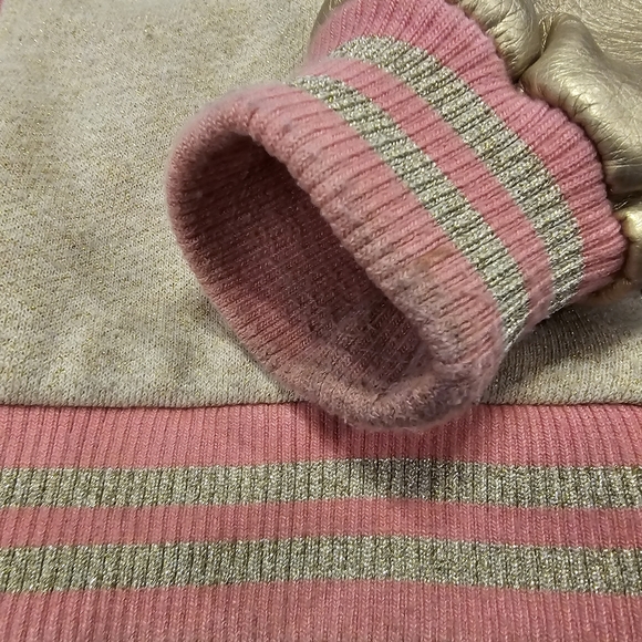 Disney Belle Bomber Jacket Girls Size 4 - Picture 6 of 8